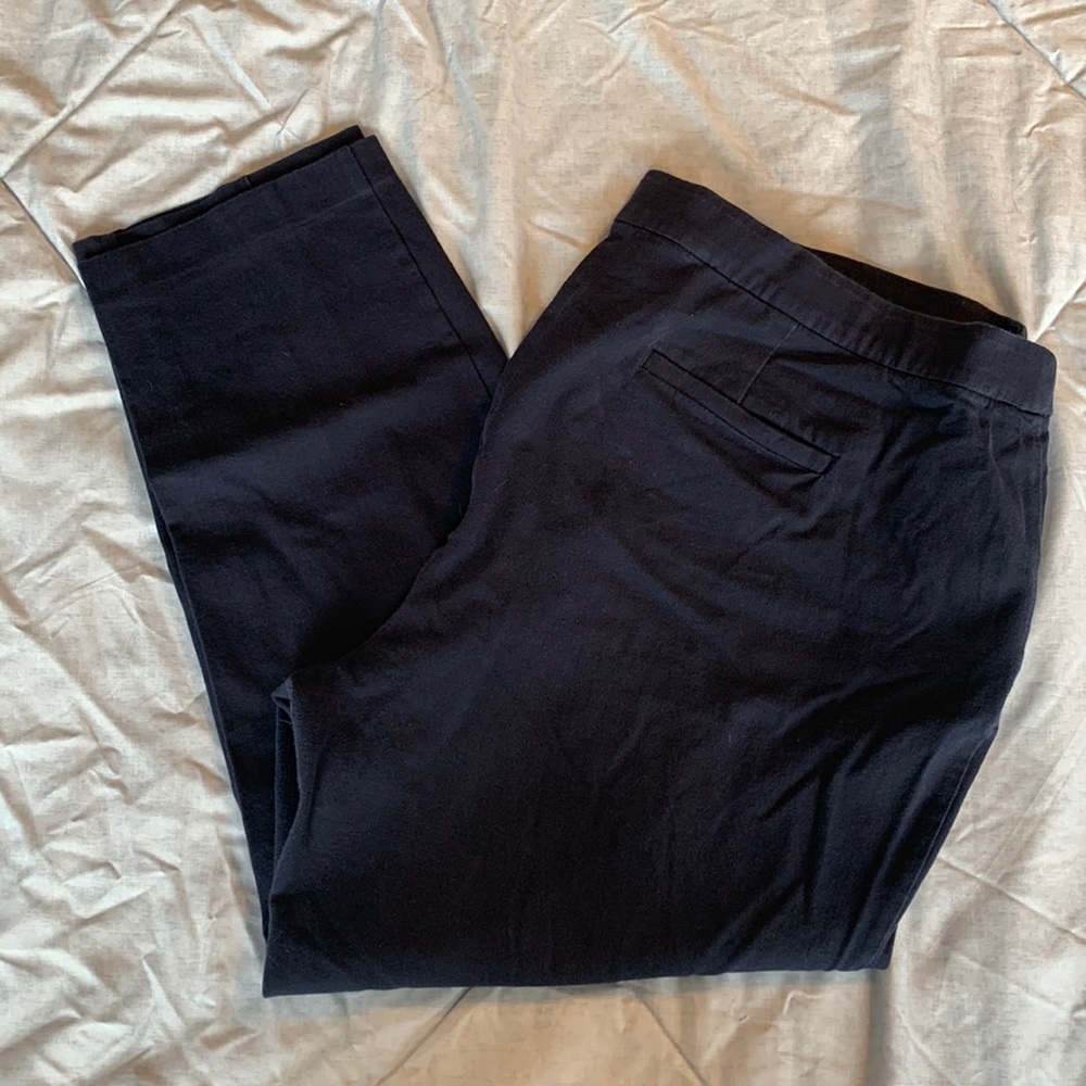 Plus size ankle pants